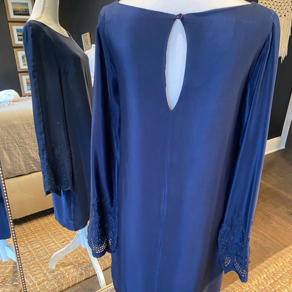 Sundance Blue Silk Tunic dress - Picture 3 of 8